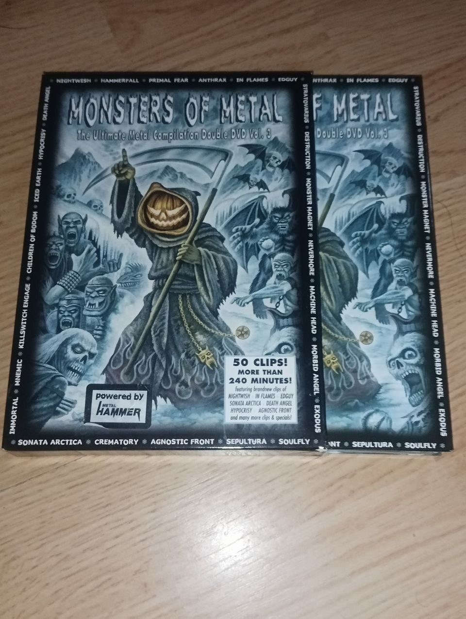 Monster of metal vol 3 ja Soundi DVD