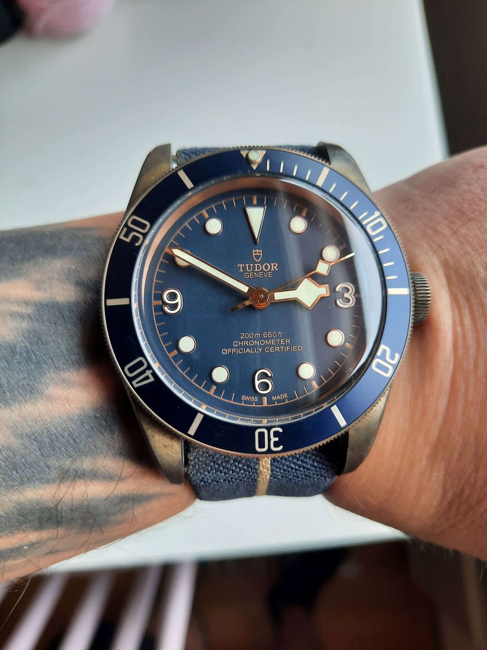 Tudor BB Bronze Bucherer Blue