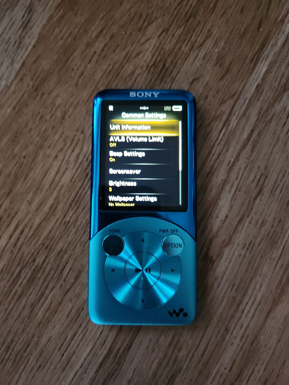 Sony Walkman S Series 8GB Blue