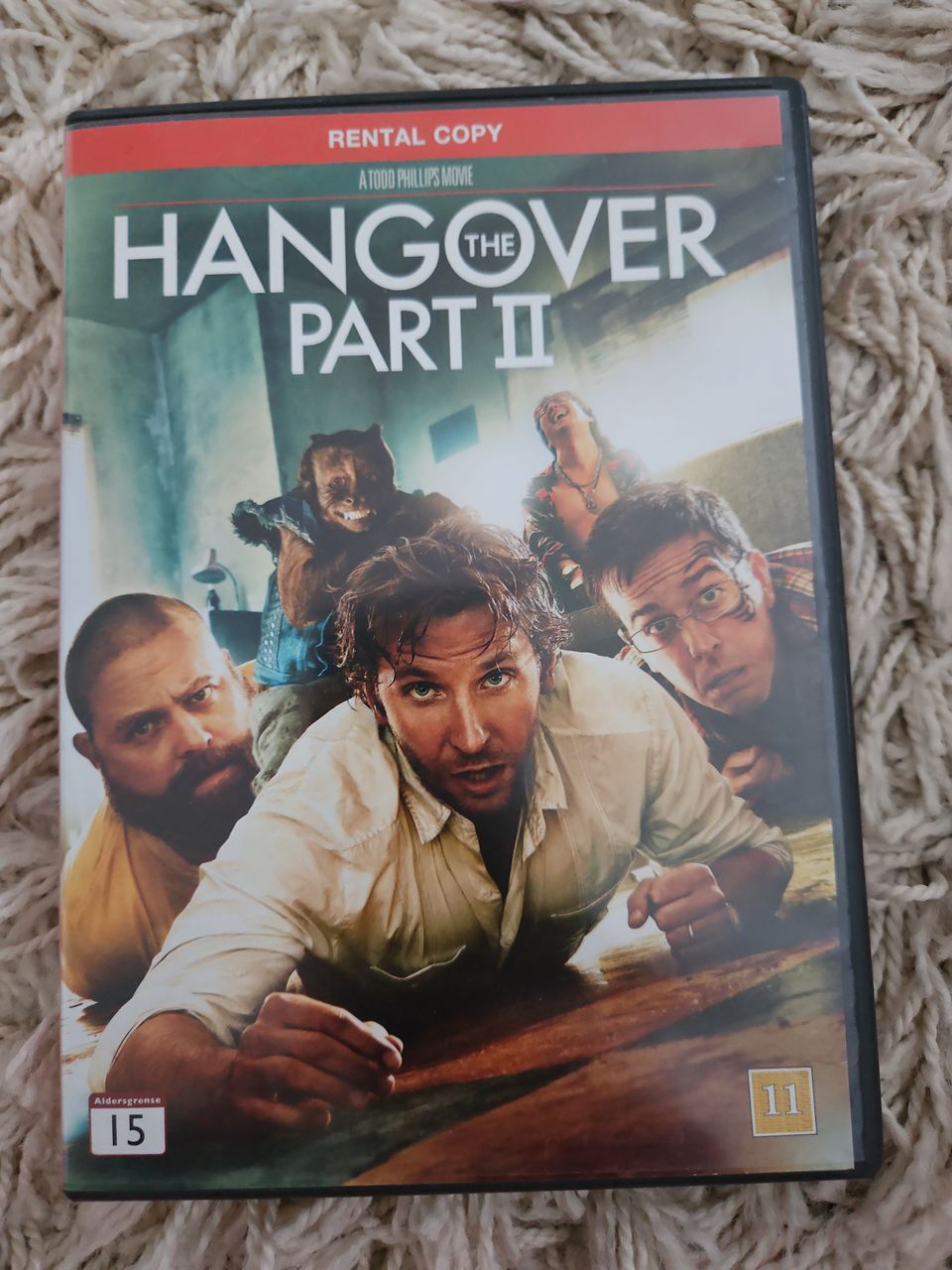The Hangover part II DVD-elokuva