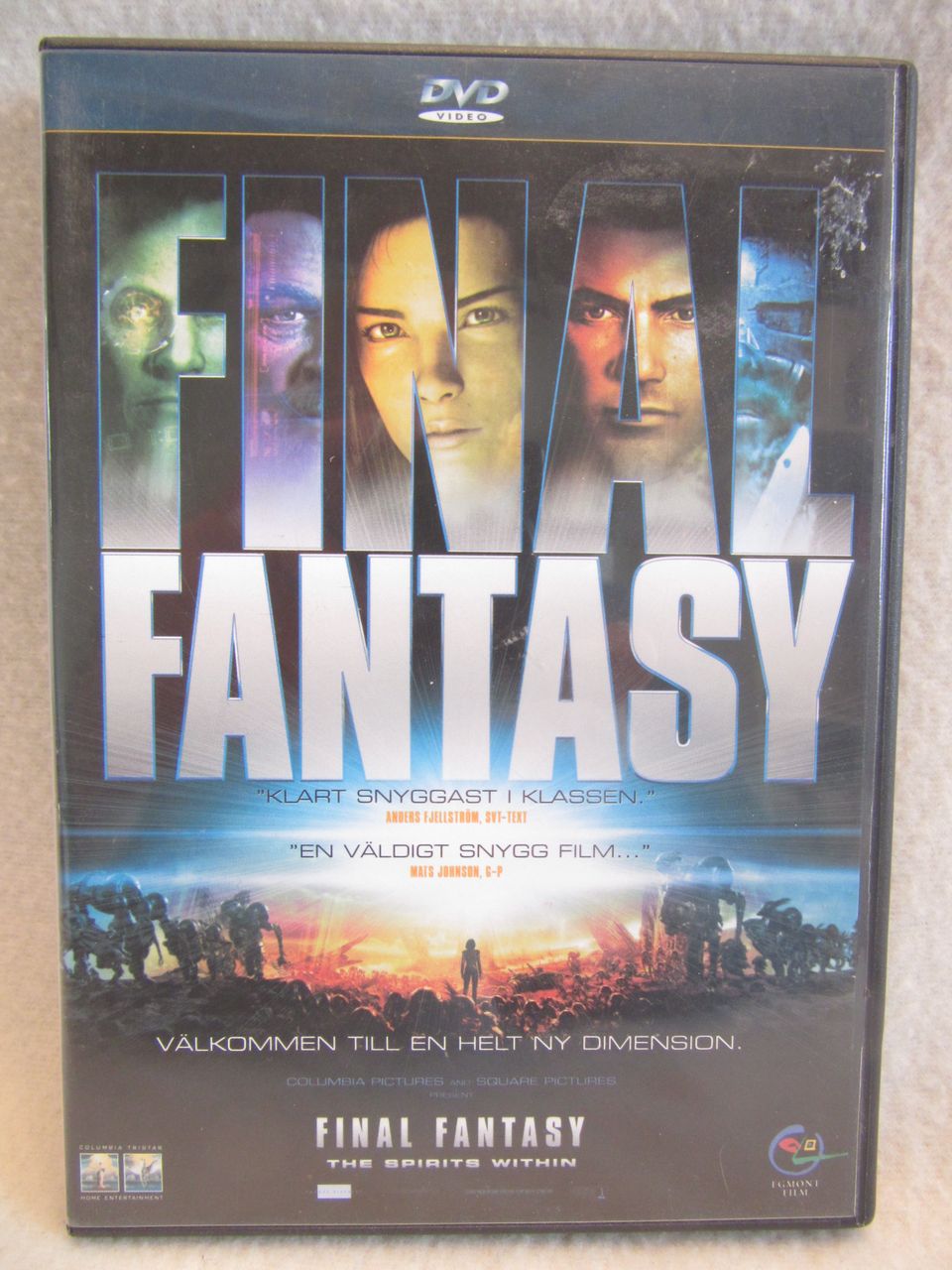 Final Fantasy dvd