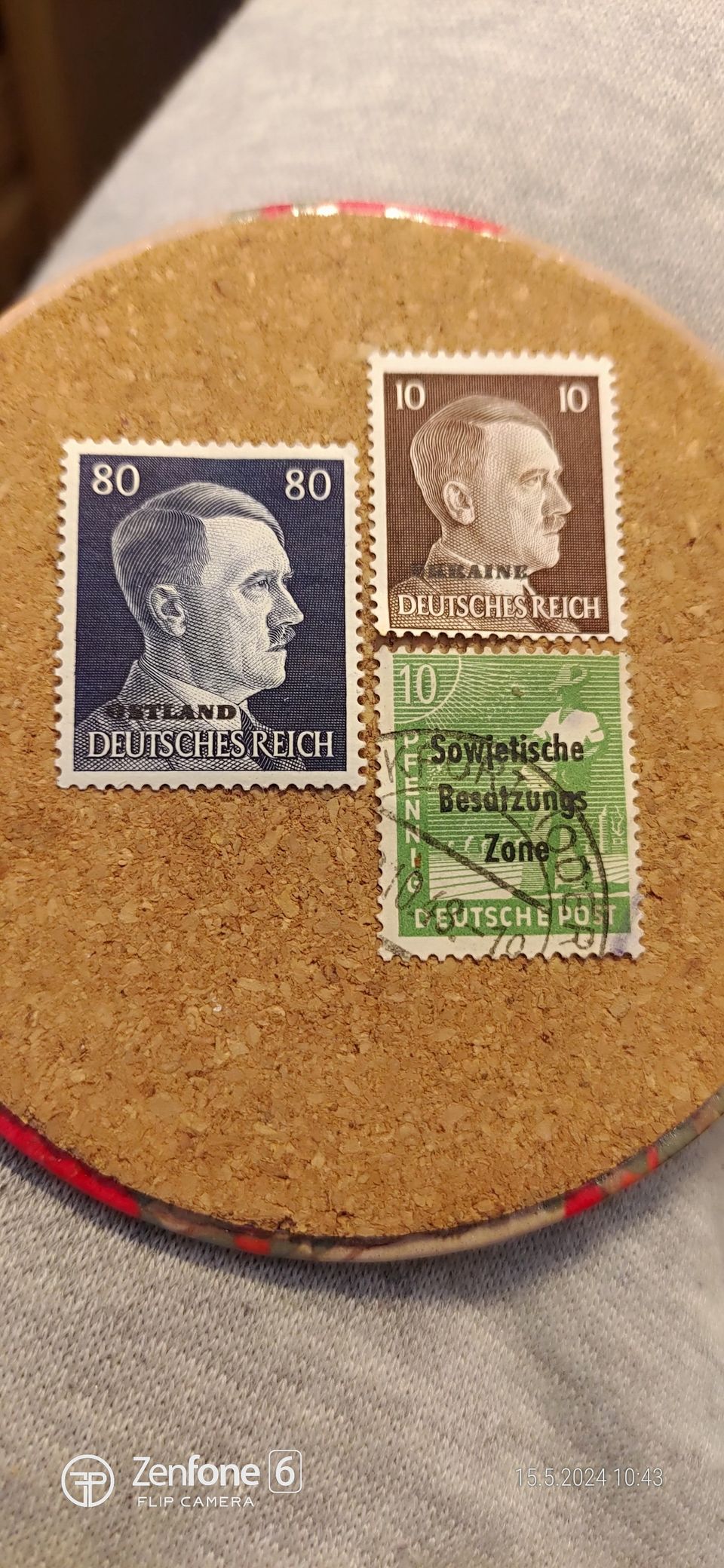 Natsipostimerkit miehitetyiltä alueilta