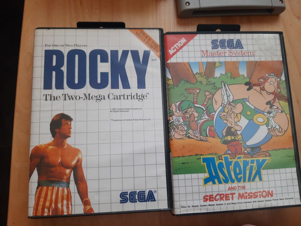 Sega Master System: Rocky ja Asterix Secret Mission