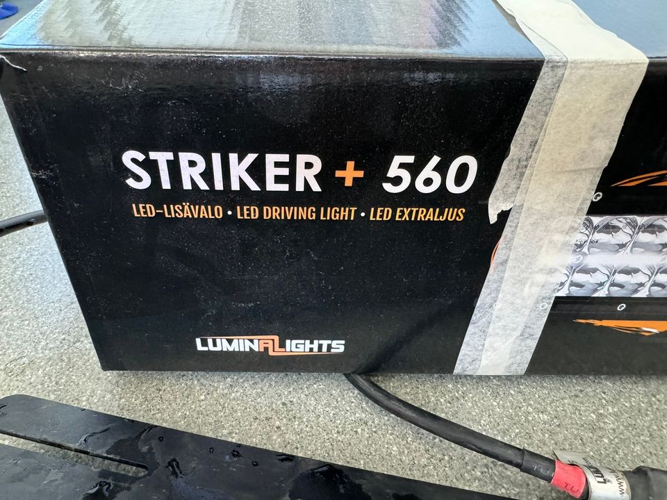 Luminalights striker+560 lisävalosetti