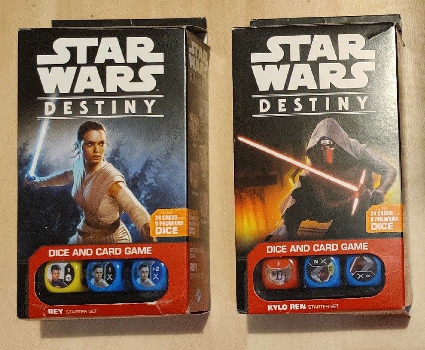 Starwars Destiny Rey & Kylo Ren Start set