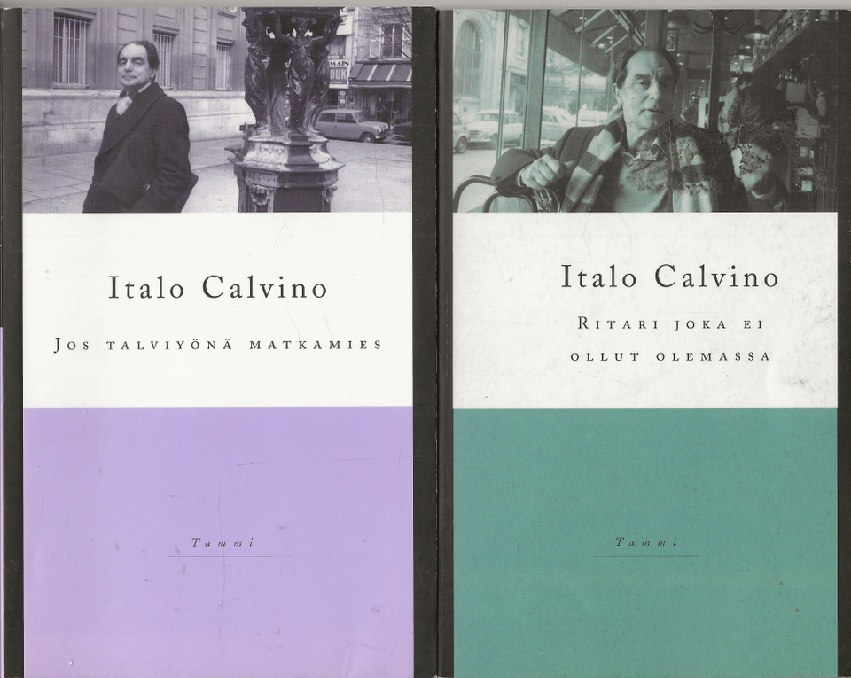 I. Calvino:Jos talviyönä matkamies.Paroni puussa.Ritari jota ei ollut olemassa.