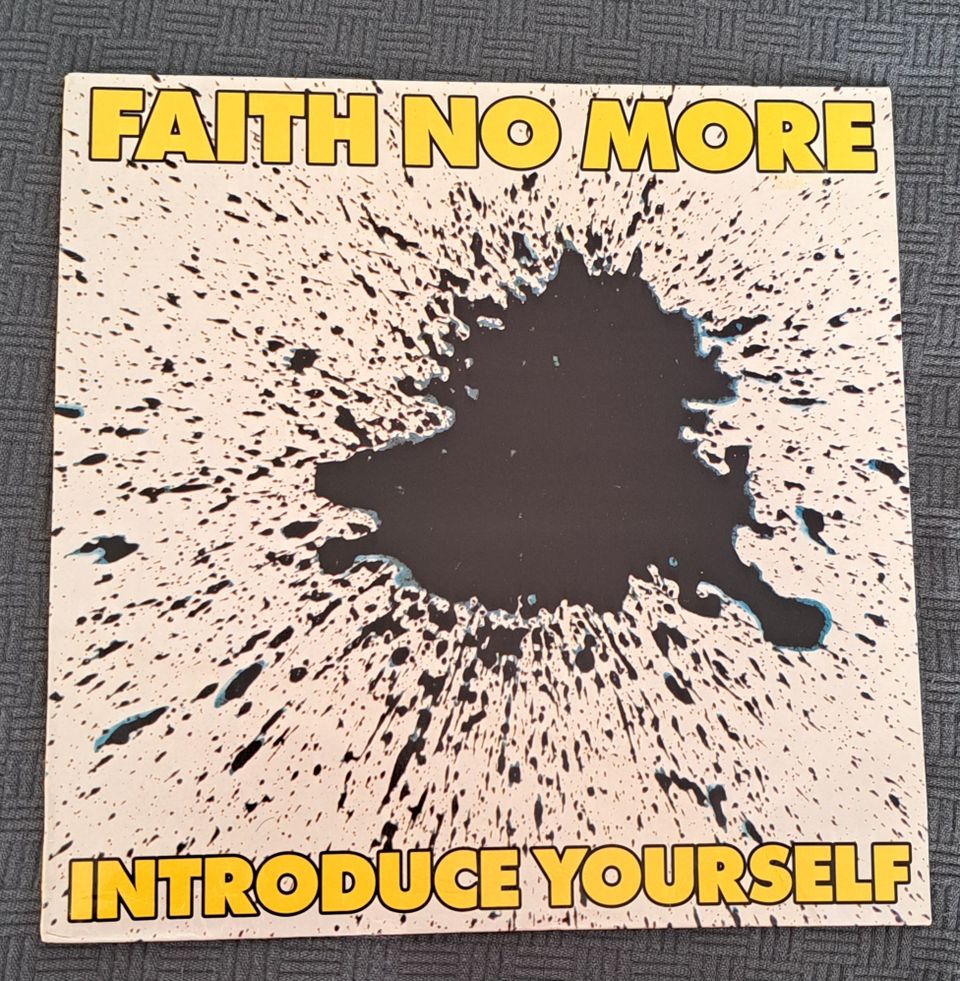 Faith No More-Introduce Yourself LP/ Blue Vinyl