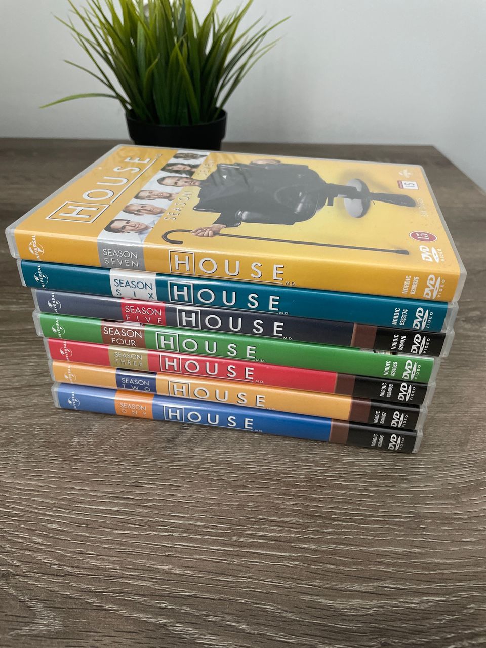 House M.D kaudet 1-7 DVD