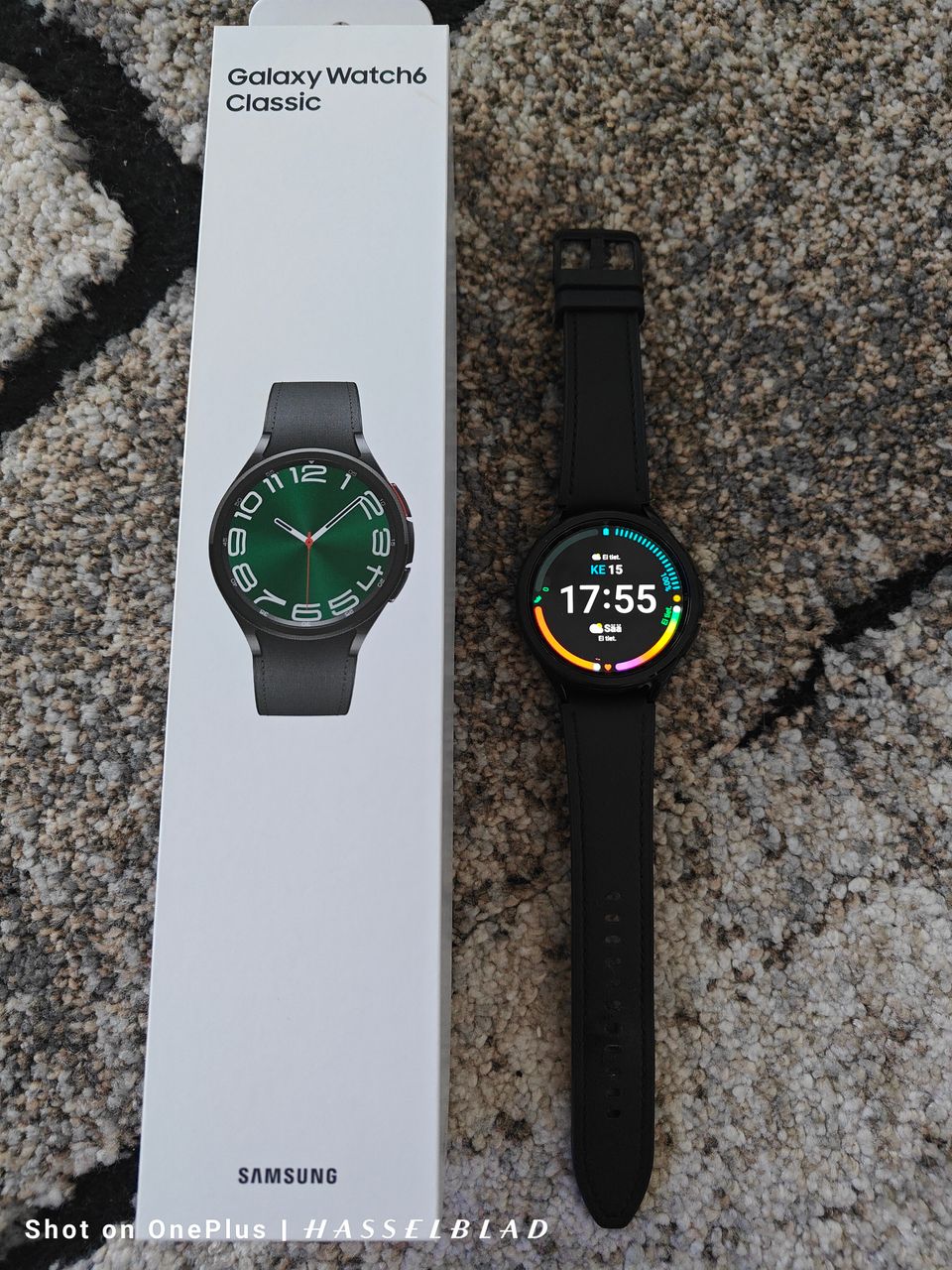 Samsung Galaxy Watch6 Classic 47 mm BT, musta