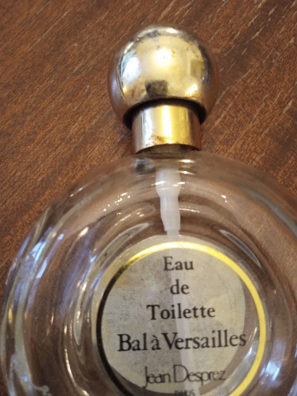 Antiikki parfyymi pullo