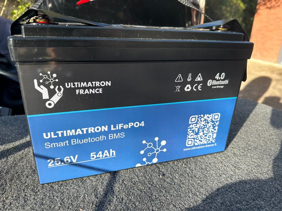 Ultimatron 24V 50ah Litium akku