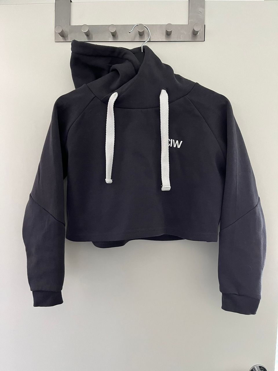 ICIW cropped hoodie
