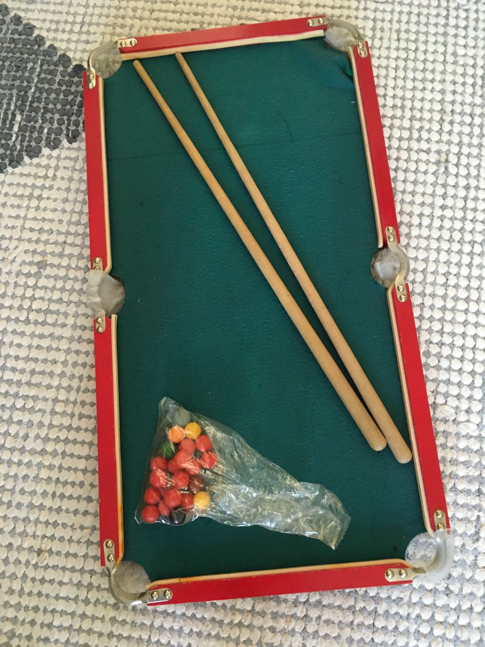 Lasten ’vintage’ billiard table game