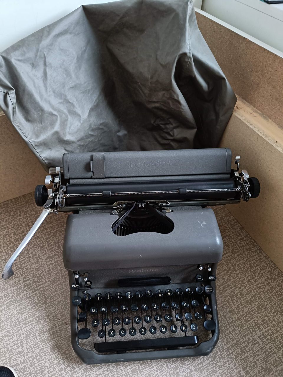 Remington kirjoituskone retro