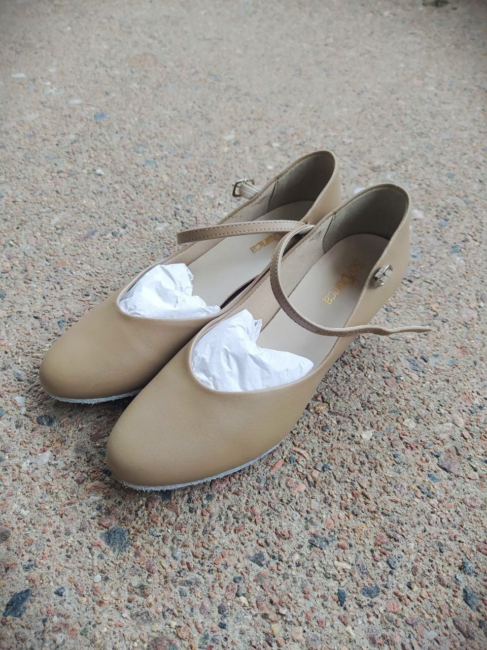 So danca CH 791 Korkokengät, koko 37 (7,5), beige tanssikenkä