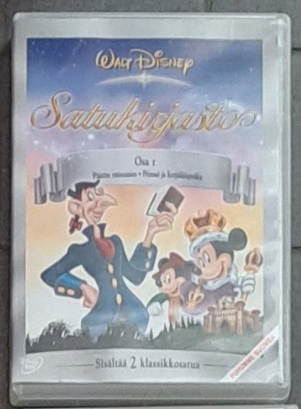 Disney satukirjasto osa 1 dvd