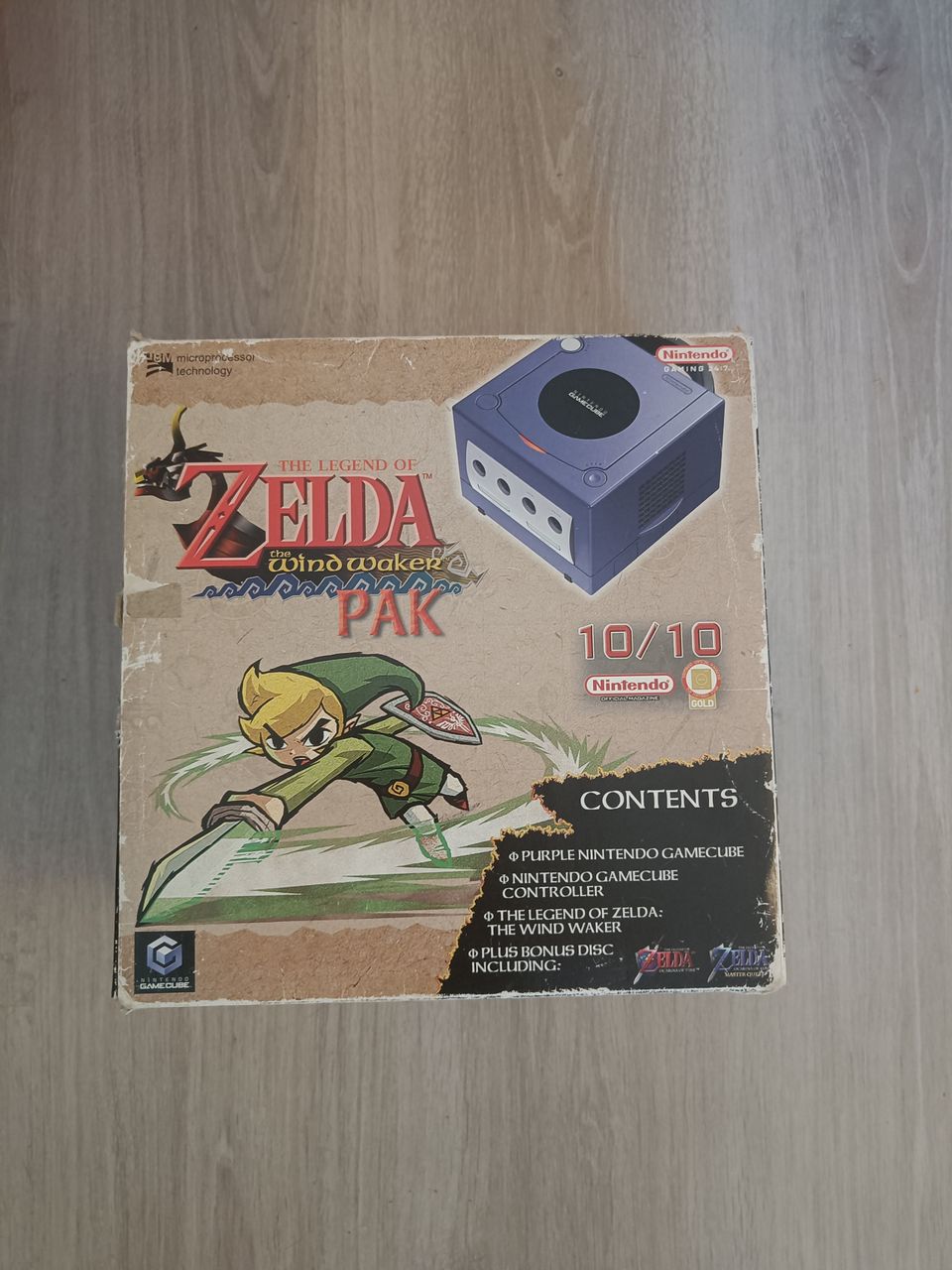 Nintendo GameCube Zelda The wind waker paketti
