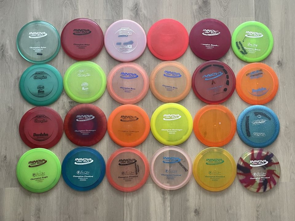 Innova Champion frisbeegolf kiekkoja osa 1 JNS