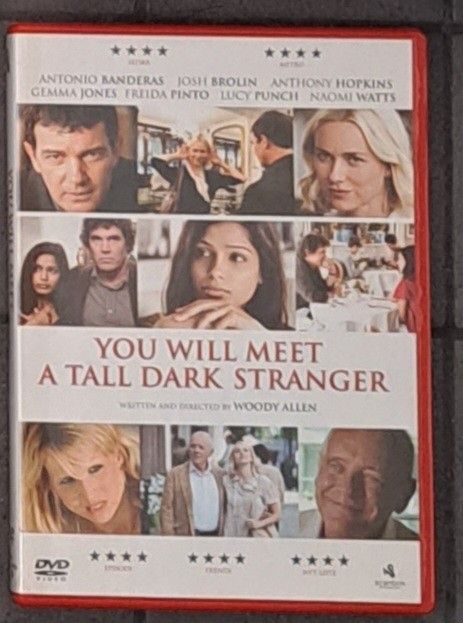 You will meet a tall dark stranger dvd