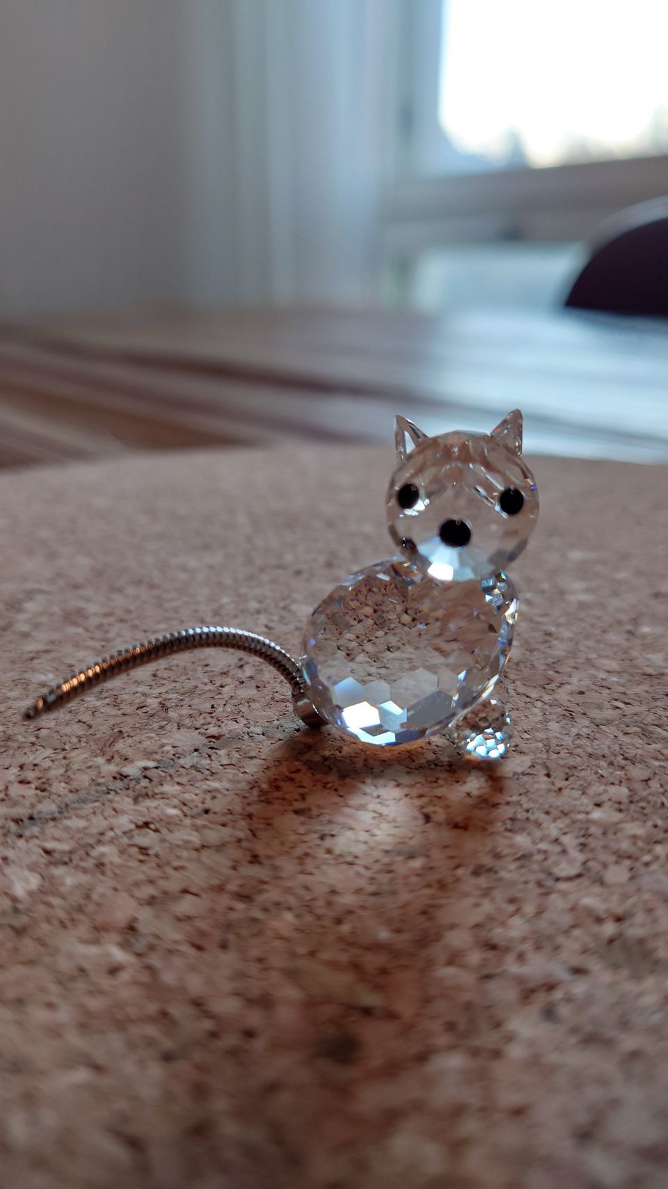 Swarovski kristalli figuuri kissa