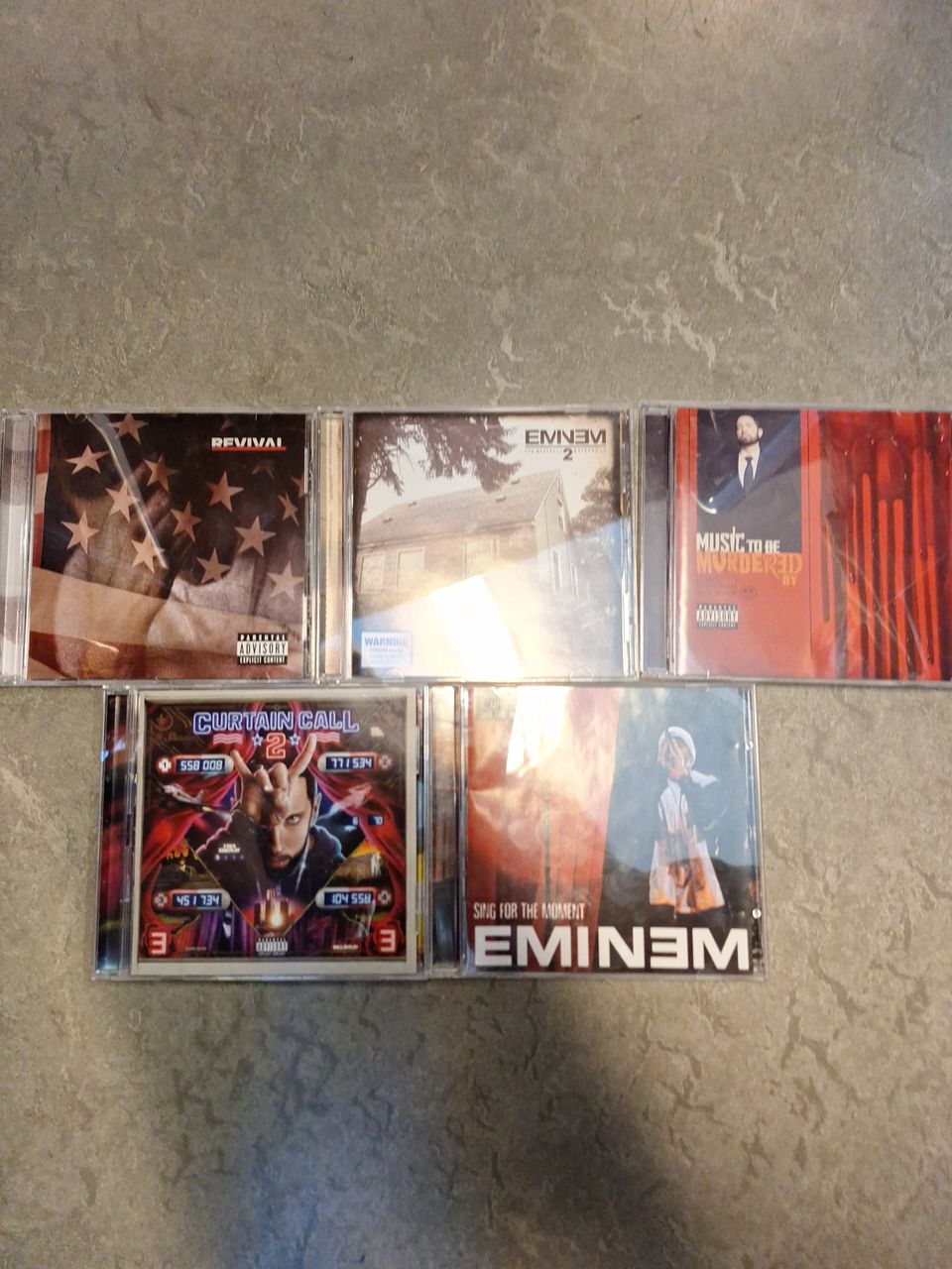 Eminem cd levyjä