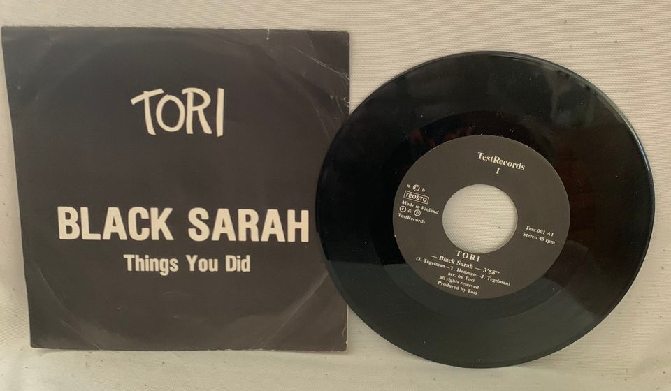 Tori - Black Sarah/Things you did, 7”