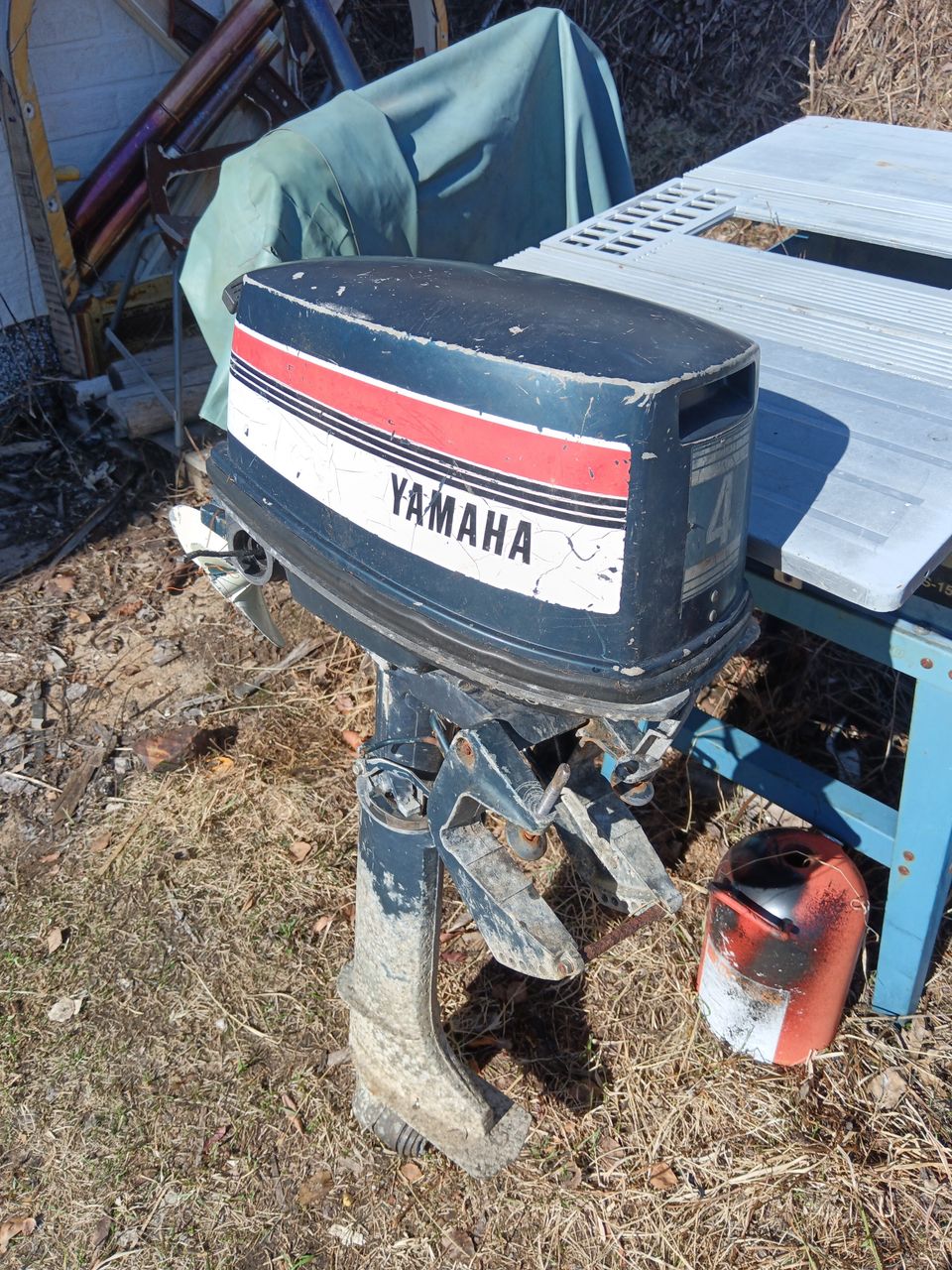 Yamaha 4 hp varaosiksi