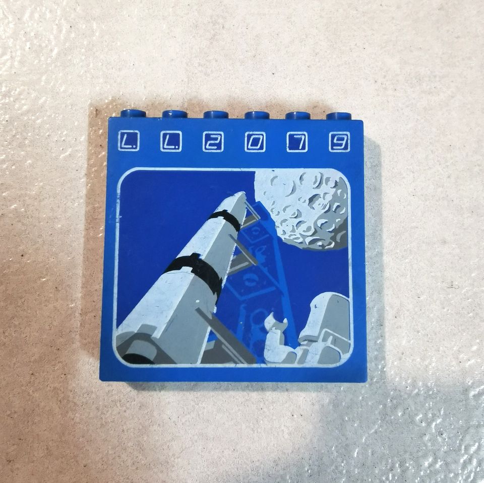 LEGO LL2079 Rocket and Moon Pattern