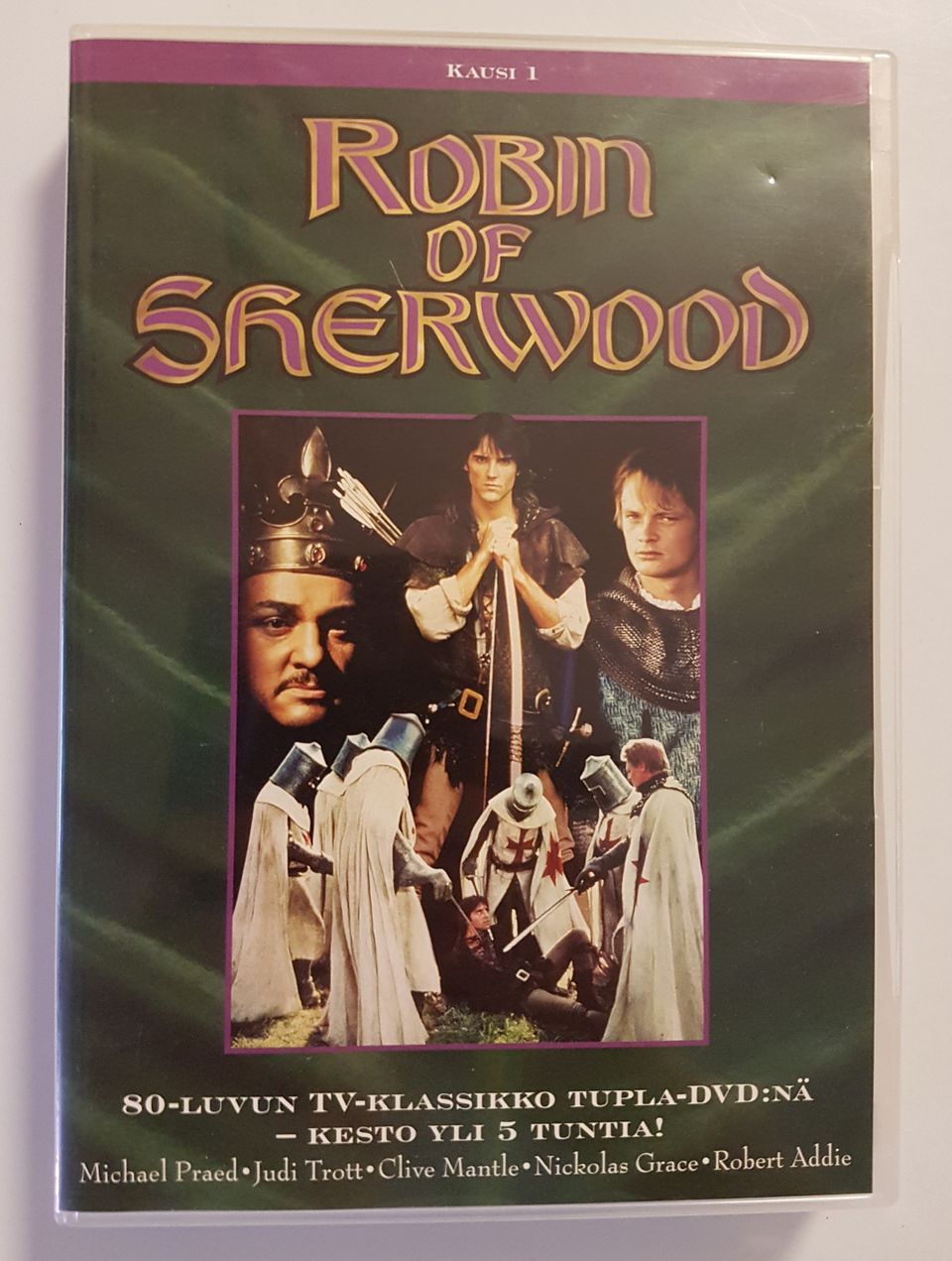 Robin of Sherwood kausi 1, suht harvinainen suomijulkaisu