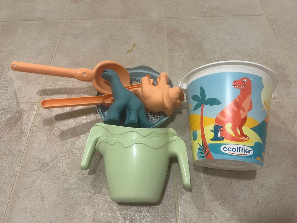 Ecoiffier Sand Bucket Set dinosaur