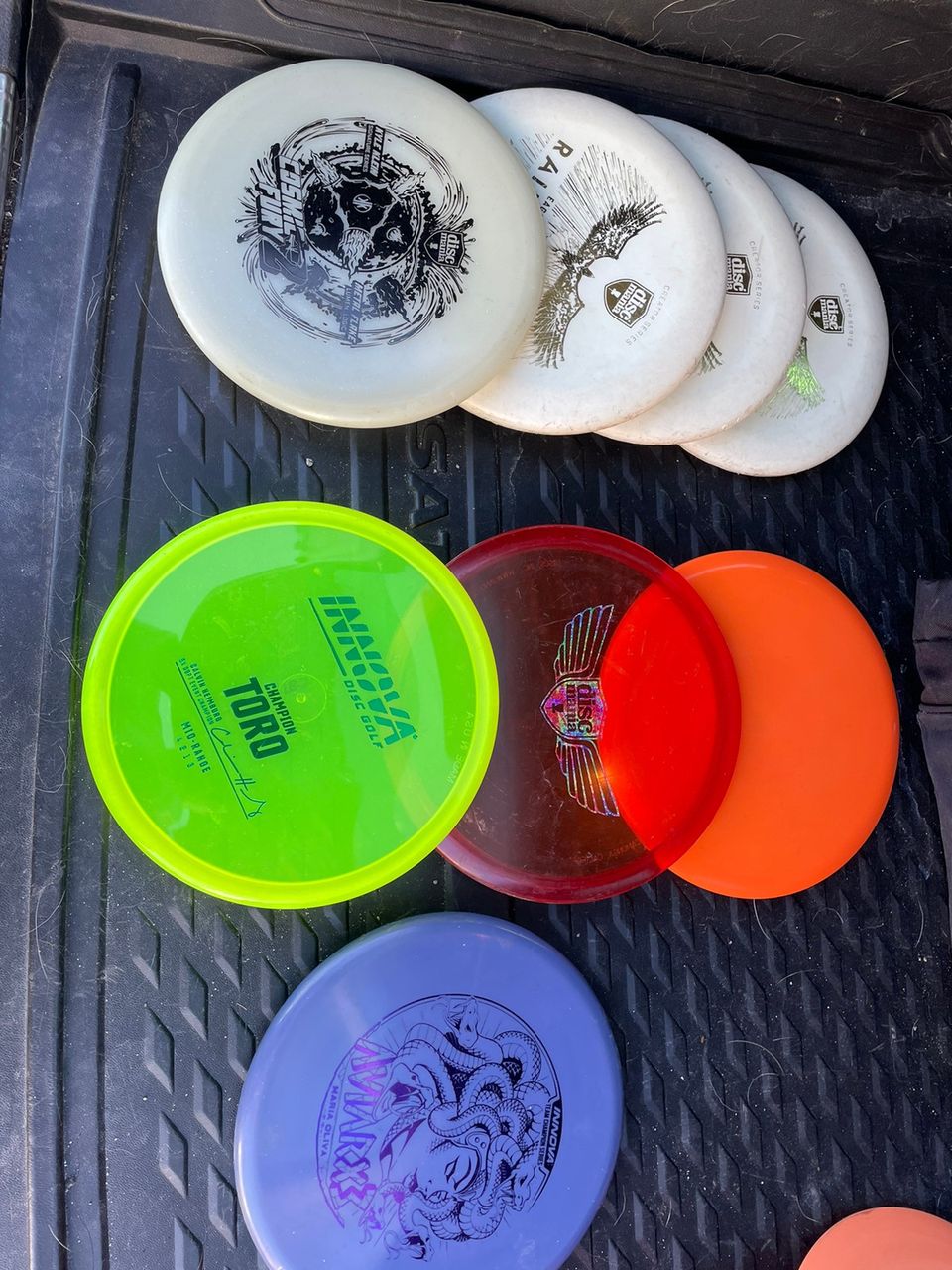 Frisbeegolf set