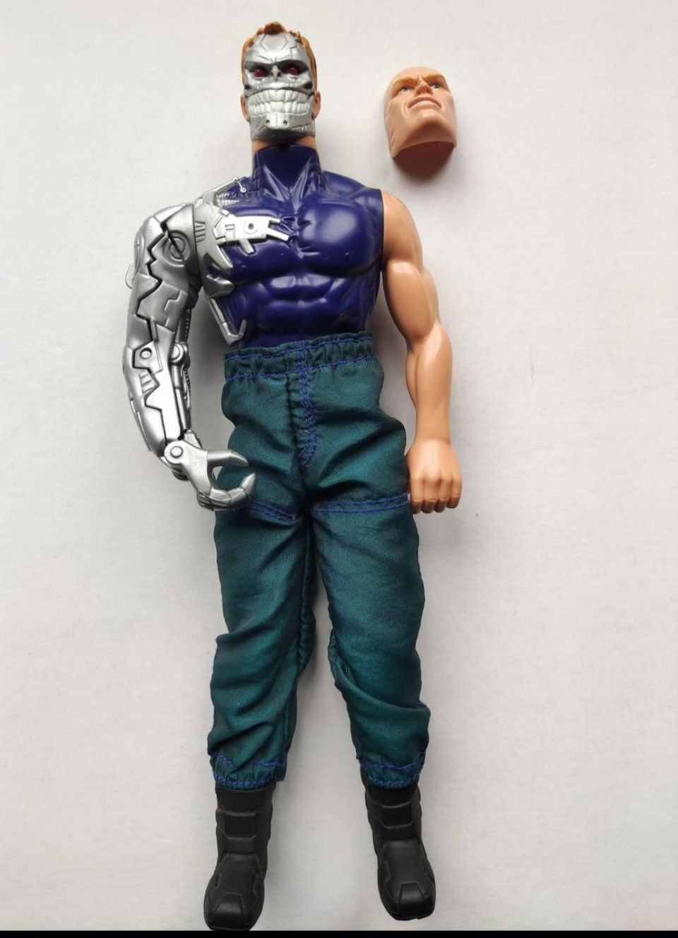 Max Steel Psycho Cyborg, Retro 1998,Mattel
