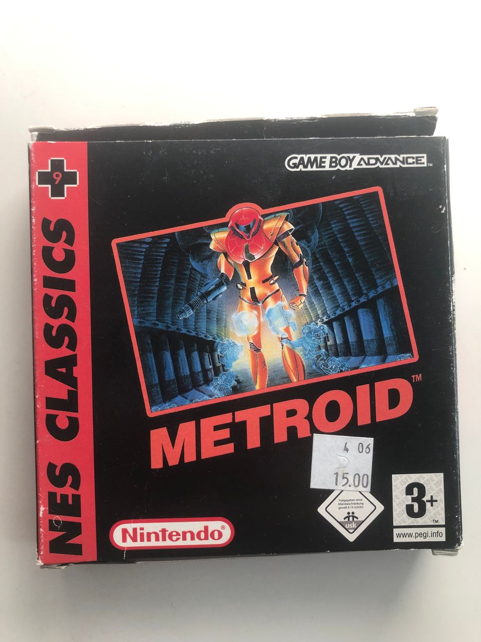 Metroid NES Classics Nintendo GameBoy Advance GBA CIB