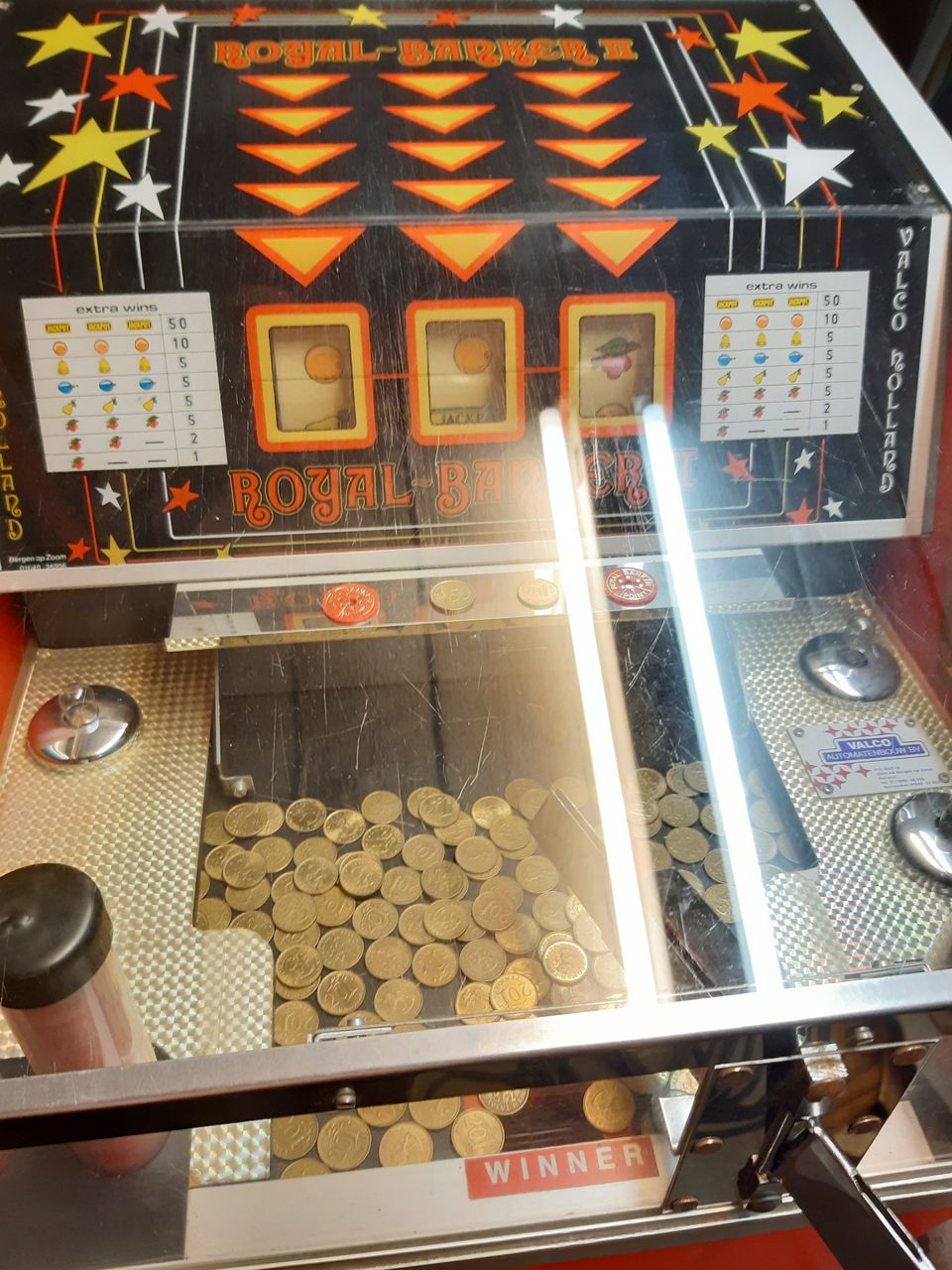 Royal Banker II Coin Pusher kolikko peliautomaatti