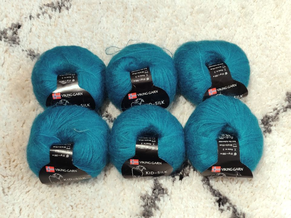 Viking Garn Kid-Silk 6 x 25 g