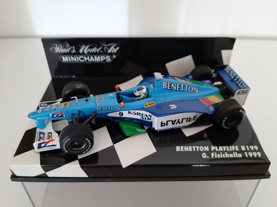 Formula 1 pienoismalli 1999 Benetton.
