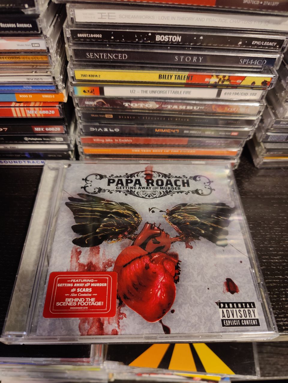 Papa roach getting away with murder CD