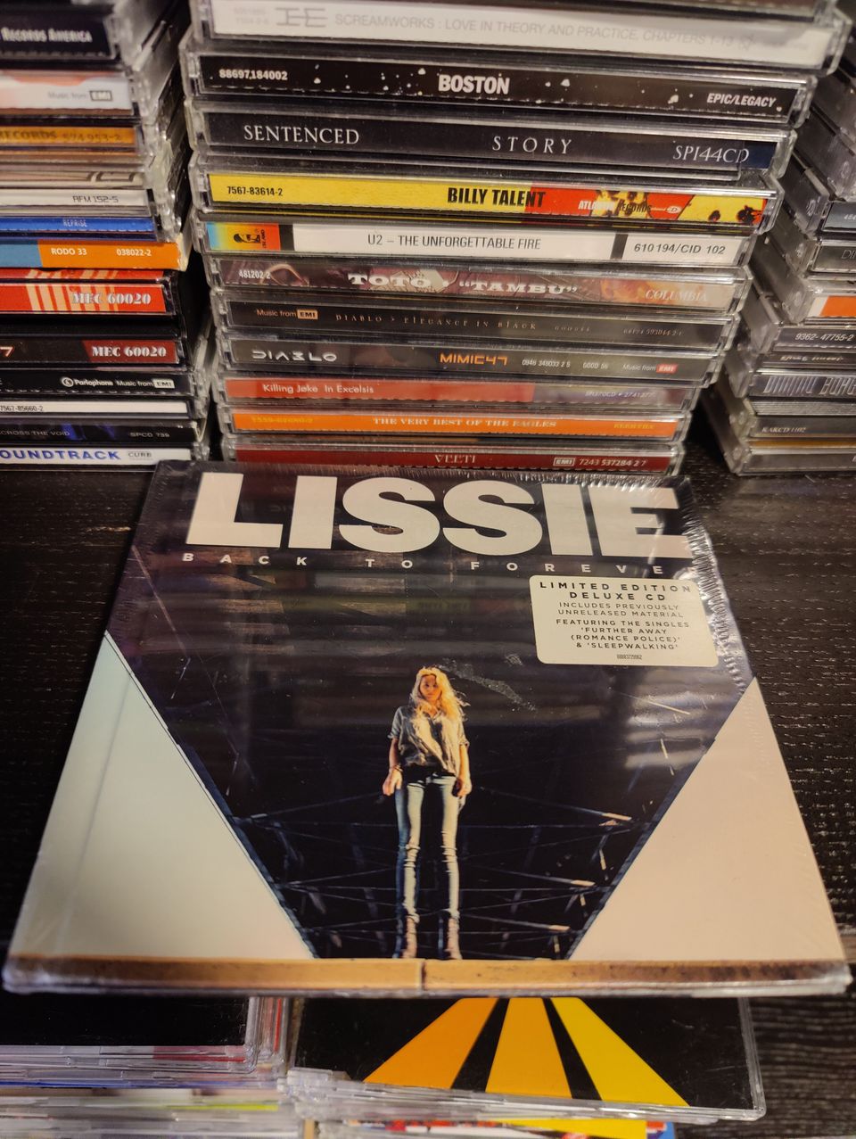 LISSIE Back to foreve Ltd digipack deluxe CD MINT RARE!