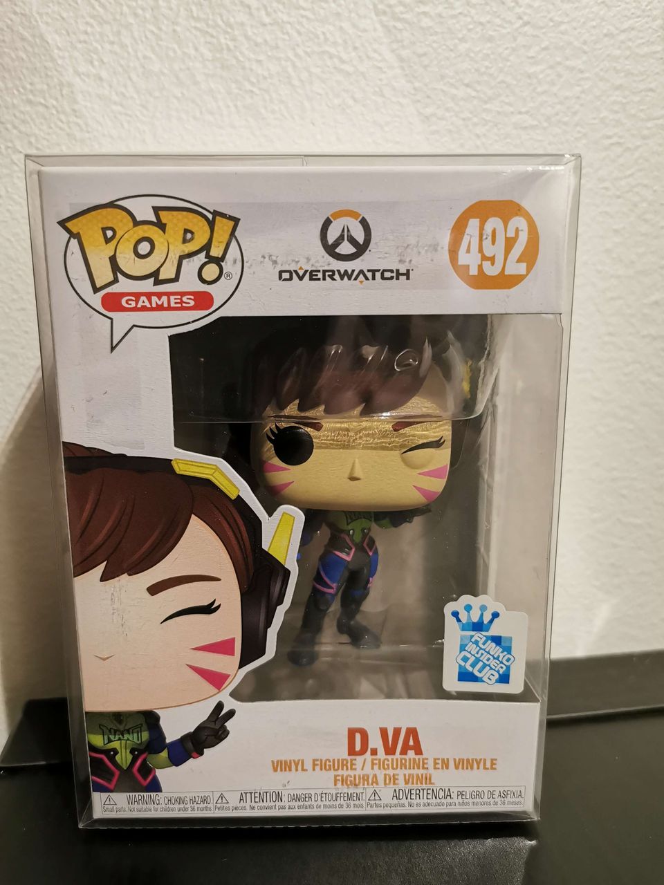 Funko Pop Overwatch D.VA, erikoispainos