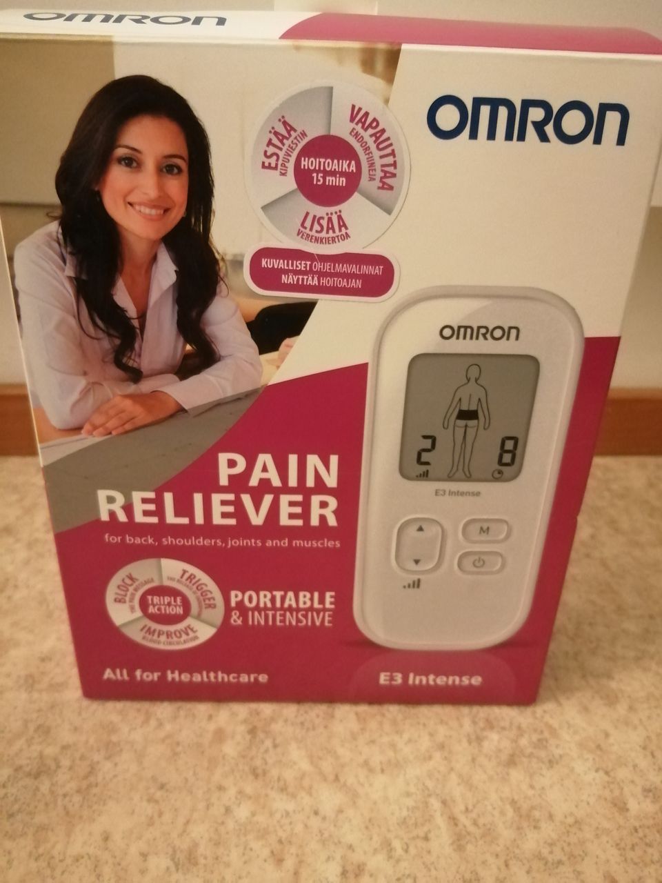 Omron pain reliever