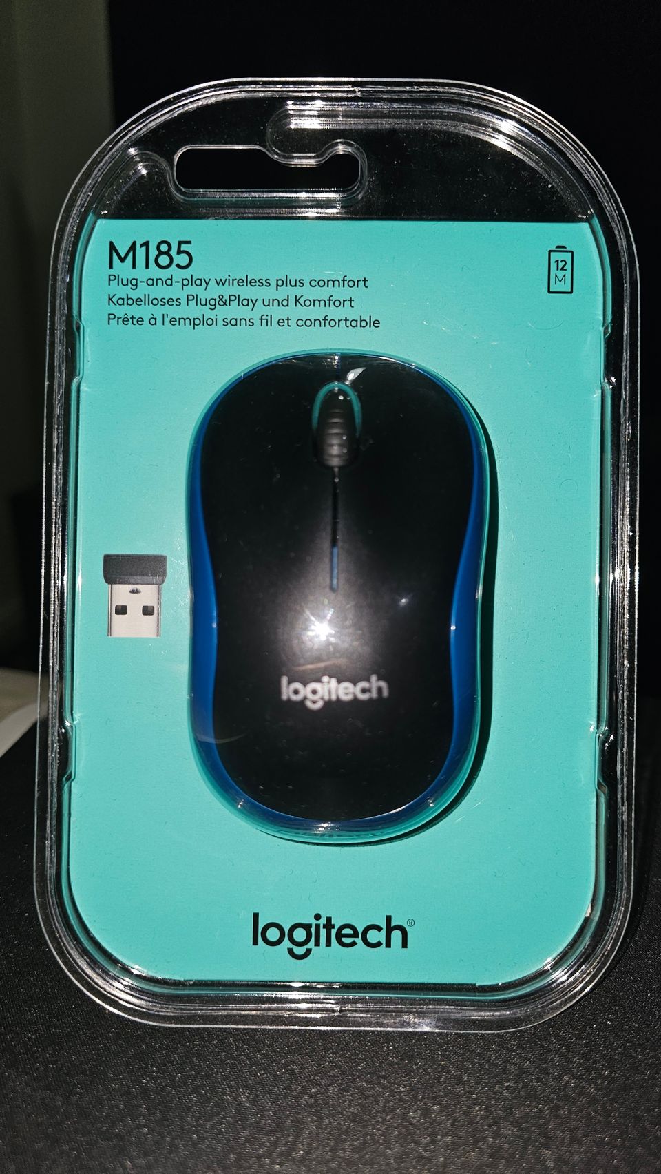 Logitech M185 (avaamaton)