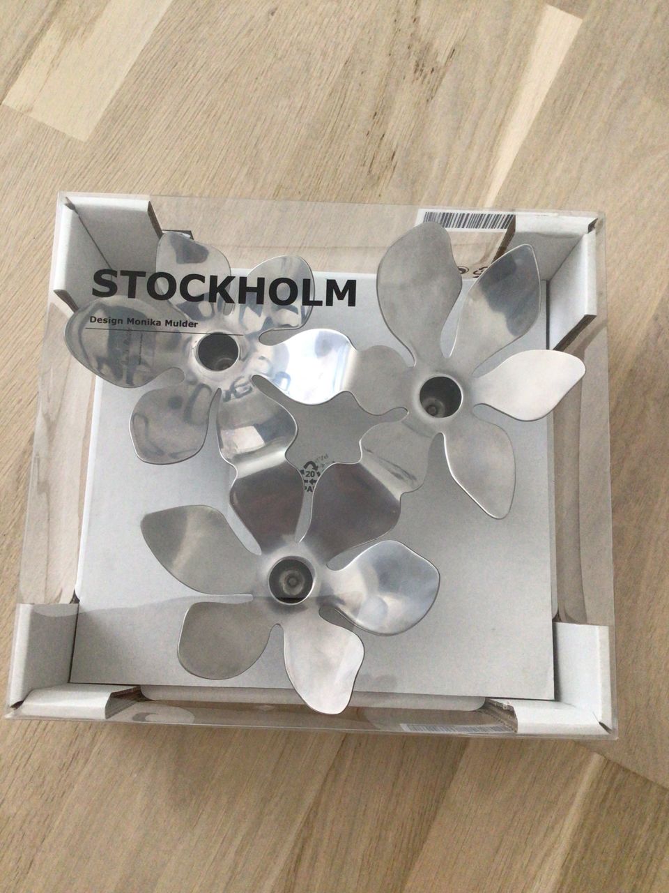 Ikea Stockholm kynttilänjalka