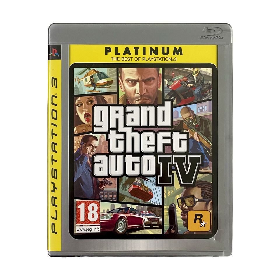 Grand Theft Auto IV Platinum (GTA4)- PS3