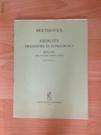 Sonate fur violine und klavier Beethoven. 0p.12 n.1