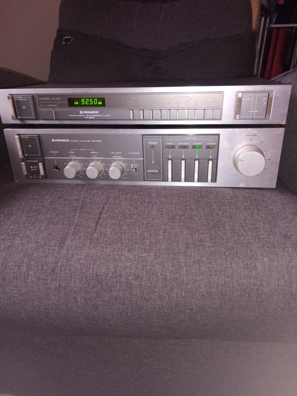 Pioneer vahvistin sa-550 viritin tx-950