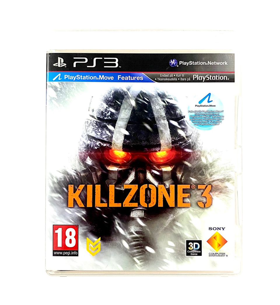 Killzone 3 Move - PS3 (+löytyy paljon muita pelejä