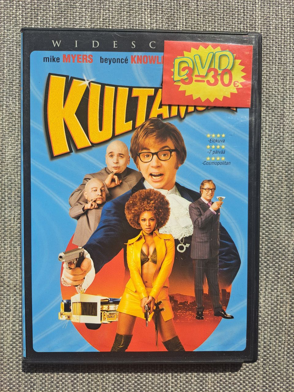 Austin Powers - Kultamuna dvd