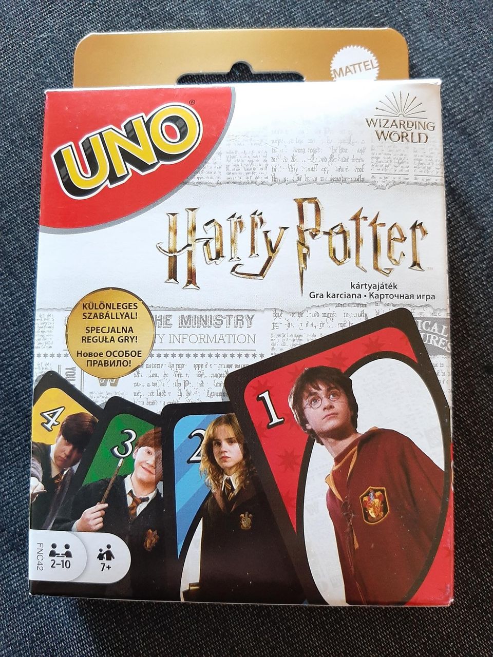 Harry Potter UNO pelikortit uudet