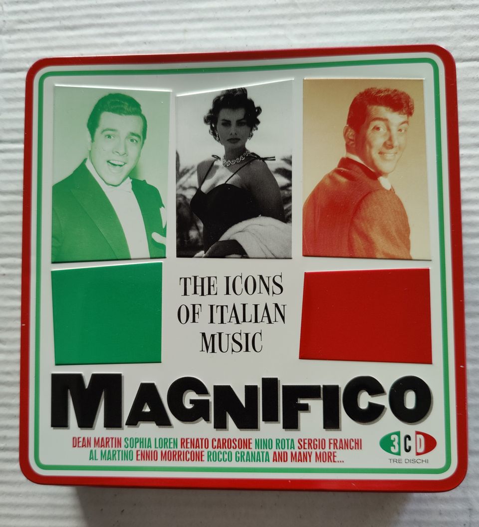 The Icons Of Italian Music 3CD-box