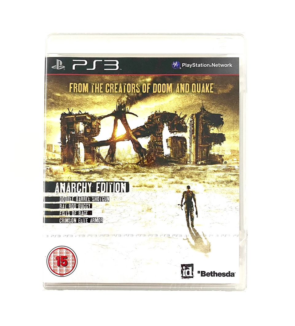Rage - PS3 (uusi muoveissa) + löytyy muita pelejä